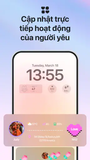 Love8 - Ứng dụng cho cặp đôi screenshot