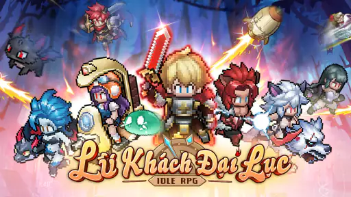 Lữ Khách Đại Lục: Idle RPG screenshot