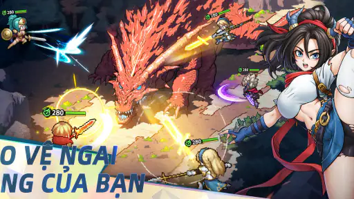 Lữ Khách Đại Lục: Idle RPG screenshot
