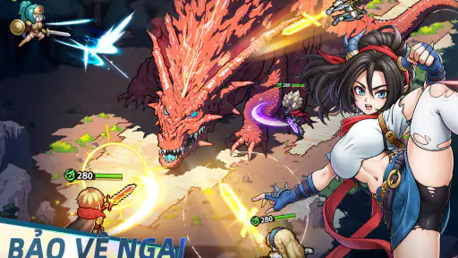 Lữ Khách Đại Lục: Idle RPG screenshot