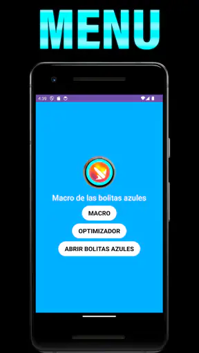 Macro de las Bolitas Azules screenshot