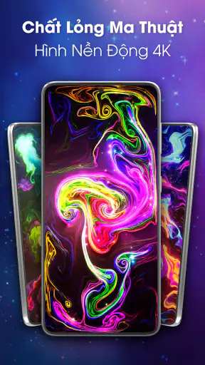 Magic Fluid live wallpaper 4D screenshot