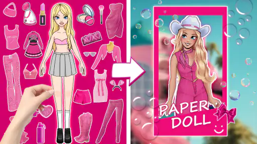 Magic Paper Dolls: búp bê giấy screenshot