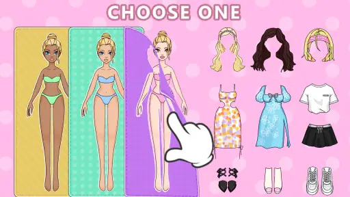 Magic Paper Dolls: búp bê giấy screenshot