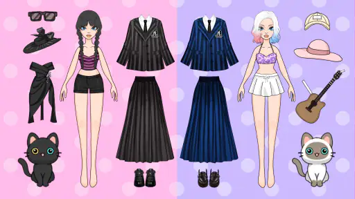 Magic Paper Dolls: búp bê giấy screenshot