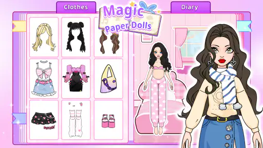 Magic Paper Dolls: búp bê giấy screenshot