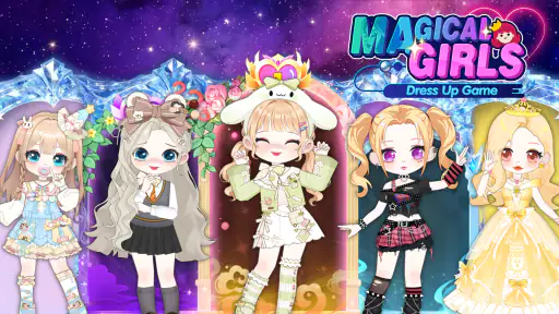 Magical Girls: Dress Up Game screenshot