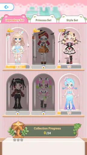 Magical Girls: Dress Up Game screenshot