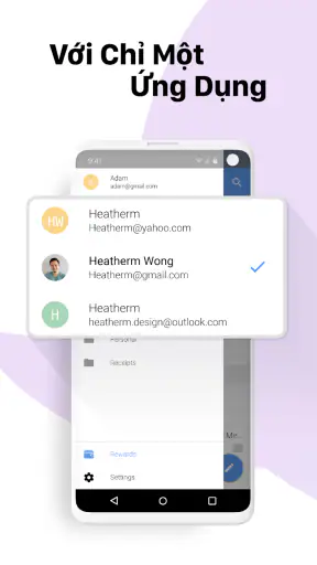 MailTime: Email & Mail hộp thư screenshot