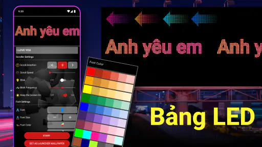 Màn hình LED screenshot