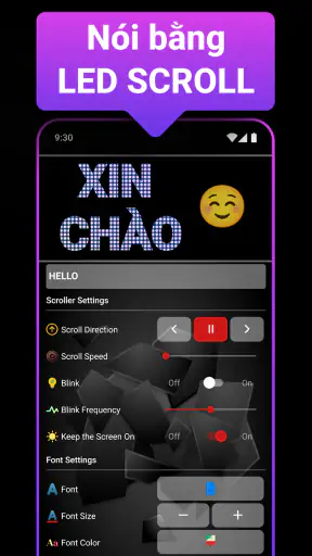 Màn hình LED screenshot