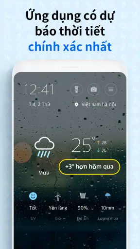Màn hình thời tiết screenshot