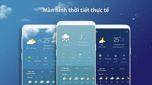Màn hình thời tiết screenshot