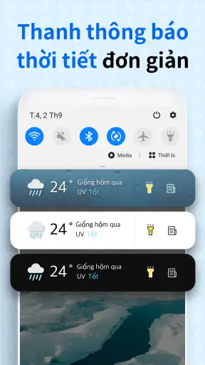 Màn hình thời tiết screenshot
