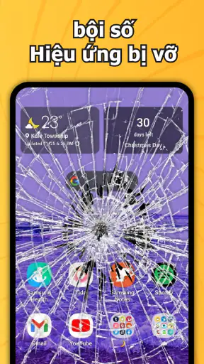 Màn hình vỡ・Troll vỡ màn hình screenshot