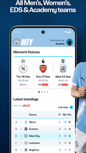 Manchester City Official App screenshot