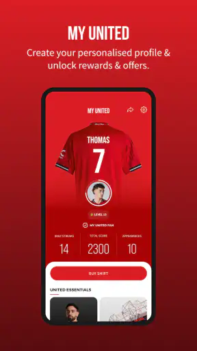 Manchester United Official App screenshot