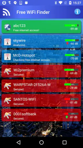Mạng internet wifi miễn phí screenshot