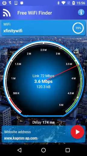 Mạng internet wifi miễn phí screenshot