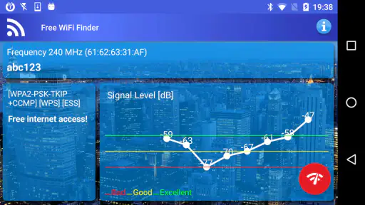 Mạng internet wifi miễn phí screenshot
