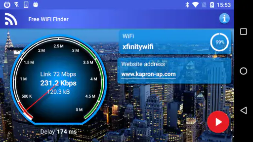 Mạng internet wifi miễn phí screenshot
