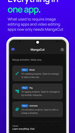 MangaCut - Hoạt hình Manga screenshot