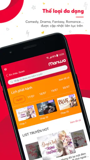 Manwa - Truyện tranh điện tử screenshot