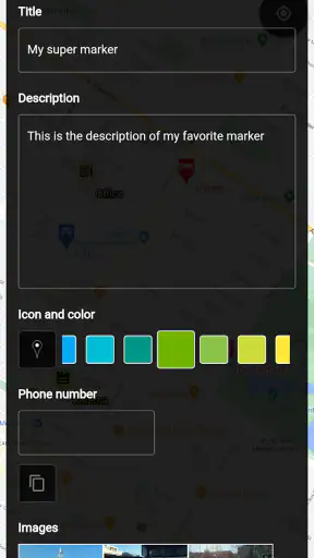 Map Marker screenshot