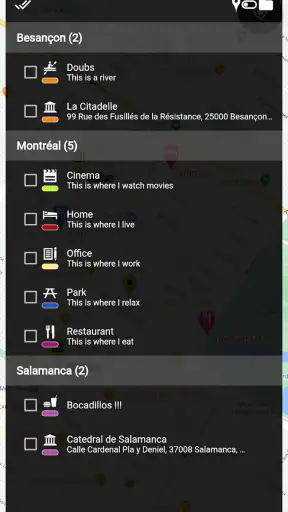 Map Marker screenshot