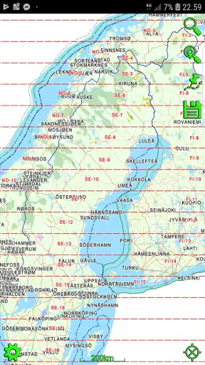 Mapitare Maasto- ja Merikartta screenshot
