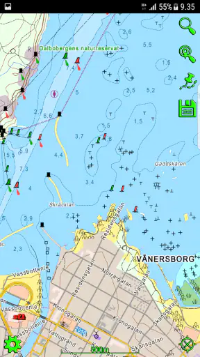 Mapitare Maasto- ja Merikartta screenshot