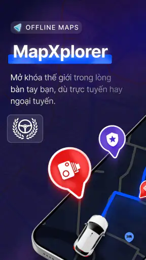 MapXplorer: Điều hướng, Radar screenshot