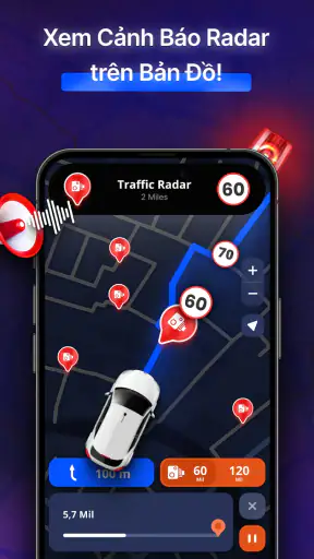 MapXplorer: Điều hướng, Radar screenshot