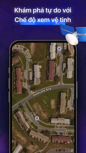 MapXplorer: Điều hướng, Radar screenshot