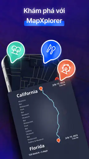 MapXplorer: Điều hướng, Radar screenshot