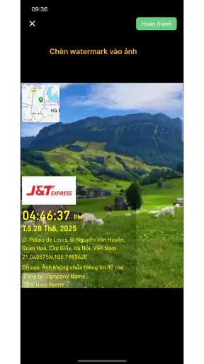 MarkCamera: Thời Gian&GPS Thật screenshot