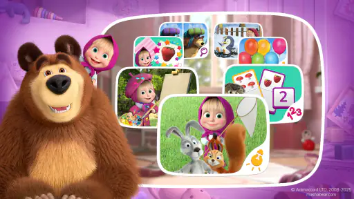 Masha và chú gấu. Giáo dục screenshot
