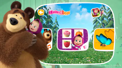 Masha và chú gấu. Giáo dục screenshot