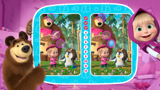 Masha và chú gấu. Giáo dục screenshot