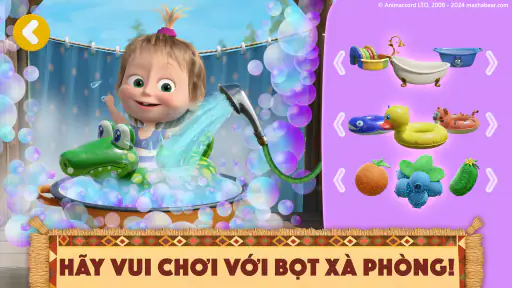 Masha và Gấu: Trò Chơi Trẻ Em! screenshot