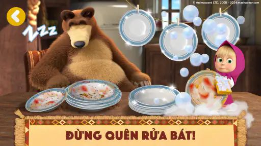 Masha và Gấu: Trò Chơi Trẻ Em! screenshot