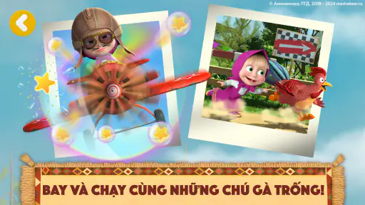 Masha và Gấu: Trò Chơi Trẻ Em! screenshot