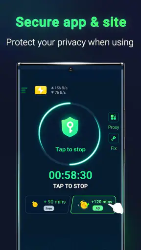 MATE VPN - Security Proxy App screenshot