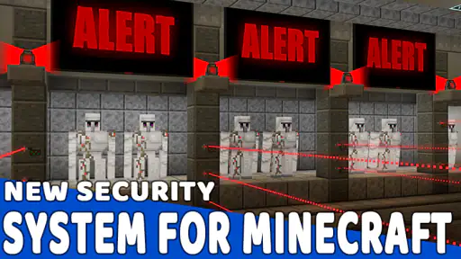 Máy ảnh an ninh Mod Minecraft screenshot