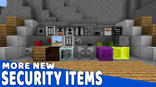 Máy ảnh an ninh Mod Minecraft screenshot
