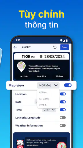 Máy ảnh GPS: Camera định vị screenshot