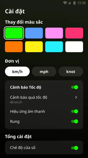 Máy đo tốc độ & đo quãng đường screenshot