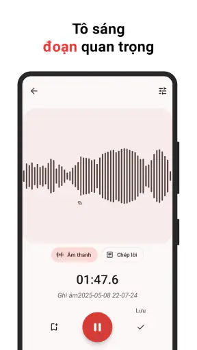 Máy ghi âm screenshot