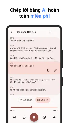 Máy ghi âm screenshot