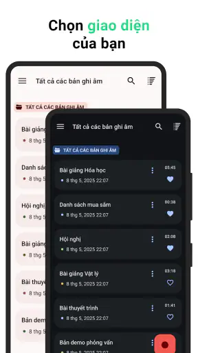 Máy ghi âm screenshot